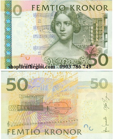 Thụy Điển 50 Kroner 1997 UNC